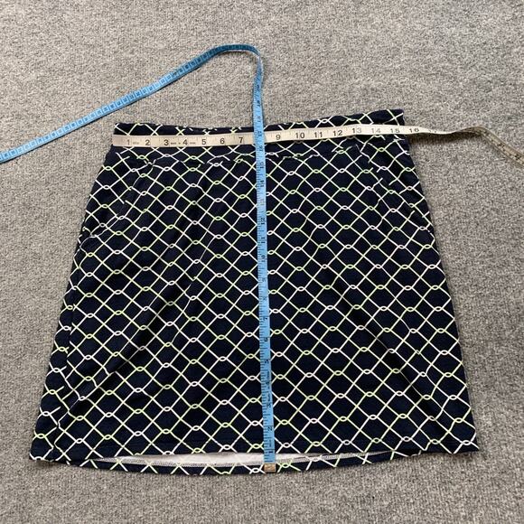 Nivo NVO Skort Womens S Small Navy Green Stretch Mesh Shorts Performance Golf - Picture 4 of 13